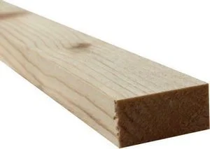 Брус сухой строганый хвоя профилированный 40х100 мм