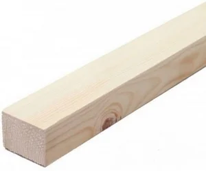 Брус сухой строганый хвоя профилированный 40х60 мм