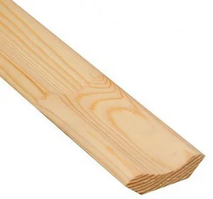 Плинтус сосна 40мм А 2,5м гладкий клееный Вологда