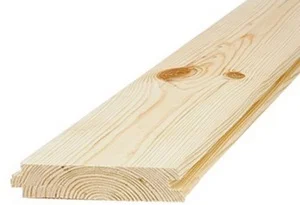 Доска пола шпунтованная КИРОВ сорт AB 5 шт/уп 27 х110 мм