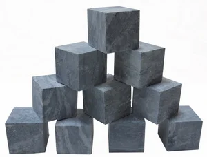 Камни для сауны талькохлорит Кубики 40*40*40 18кг