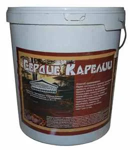 Камни для сауны малиновый кварцит "Сердце Карелии" ведро 20кг