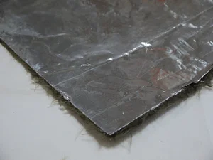 Базальтовый картон фольгированный иглопробивной 6 х 600 х 1000 мм