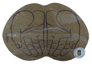 Коврик для бани Пробковый "ЛАДОНИ" 43*30